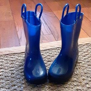 Zoog boy's blue rainboots